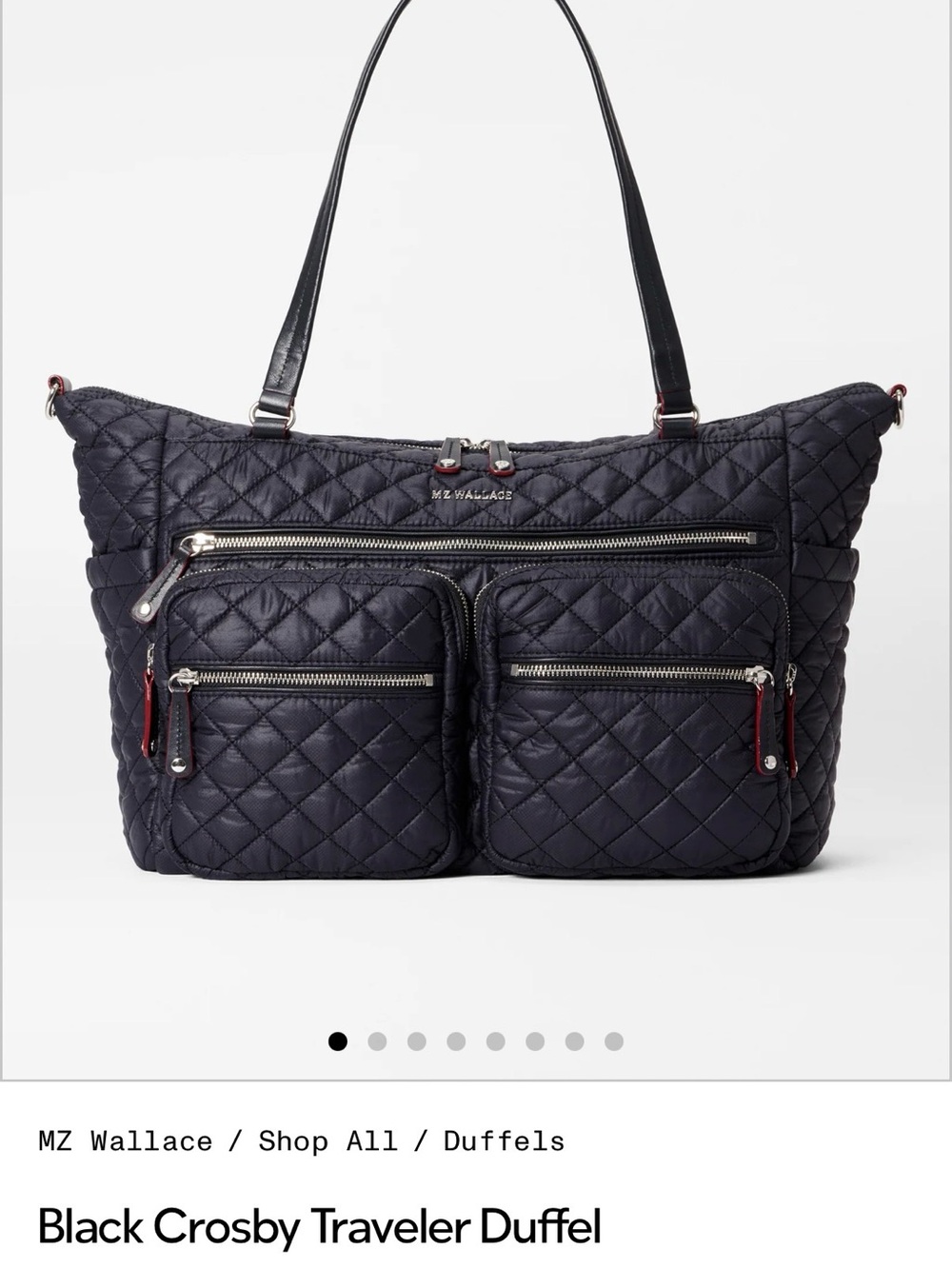 MZ Wallace Crosby Travel Duffle